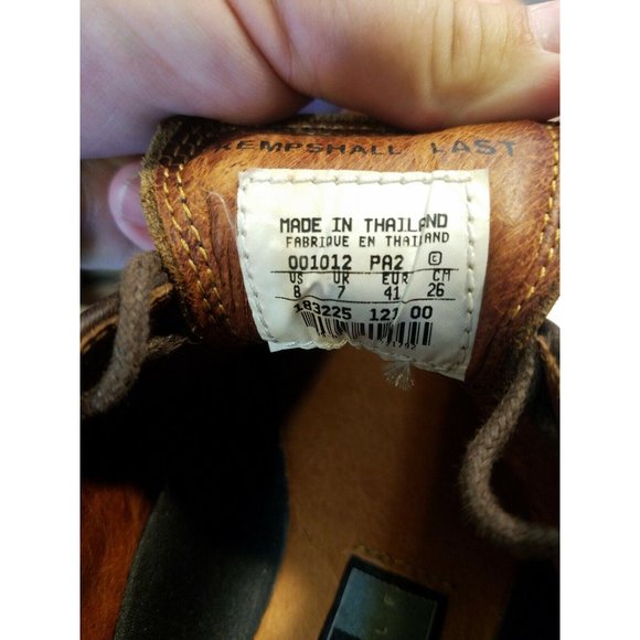 Nike Air Golf Shoes Kempshall Last Men's Sz 8 Brown White - Picture 9 of 9